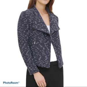 Calvin Klein METALLIC TWEED FLYAWAY Jacket